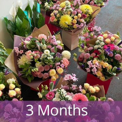 3 Month Flower Subscription - 3 Month Flower Subscription