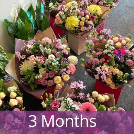 3 Month Flower Subscription