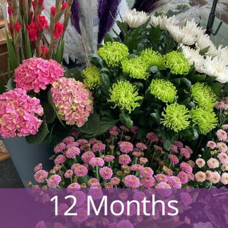 12 Month Flower Subscription